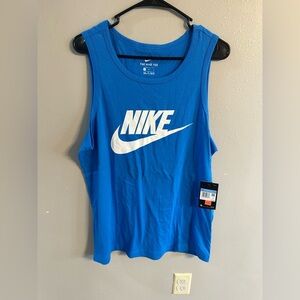 NWT Nike Vibrant Blue Tank Top